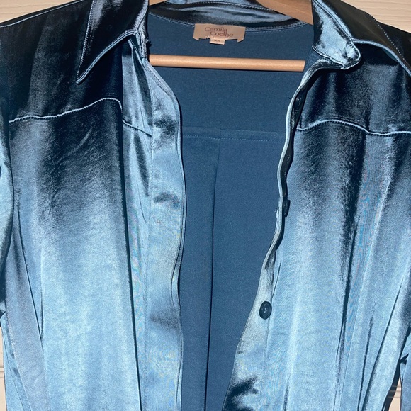 Camila Coelho Priscilla Mini Dress in blue - Picture 7 of 7